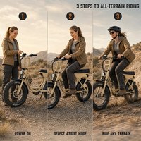 Budget  Friendly Two  Cruiser à roues haute performance  Module d'énergie à grande capacité avec cadre en alliage et pneus surdimensionnés pour les voyages de loisirs