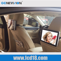 10.1 pouces TFT bus publicité écran tactile Android tablette réseau wifi 3G 4G 5G taxi appui-tête lcd lecteur publicitaire
