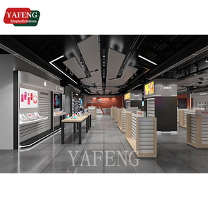 Tùy chỉnh điện tử LED di động cửa hàng Hiển thị nội các cửa hàng đồ nội thất cho điện thoại di động phụ kiện bán lẻ điện thoại di động giới thiệu - Product Image 1