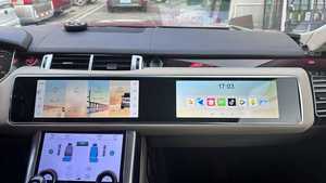 15.5 inch màn hình kép tự động đứng đầu đơn vị màn hình cho Land Rover voque thể thao 2014 2019 đa phương tiện <span class=keywords><strong>Android</strong></span> đài phát thanh xe <span class=keywords><strong>GPS</strong></span> navigation - Product Image 6