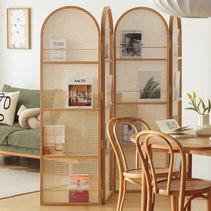 Paravents <span class=keywords><strong>de</strong></span> séparation <span class=keywords><strong>de</strong></span> <span class=keywords><strong>pièce</strong></span>, <span class=keywords><strong>bibliothèque</strong></span>, meubles, séparation murale pour bureau, dortoir, étagère à livres, magazine, paravents pliables pour <span class=keywords><strong>bibliothèque</strong></span> - Product Image 4