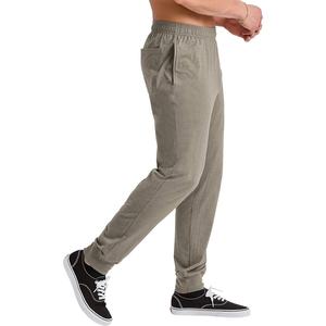 Vente en gros de pantalons de survêtement pour hommes 100% coton personnalisés surdimensionnés en détresse jambe large Baggy Jogging pantalons de survêtement taille moyenne Style décontracté - Product Image 5