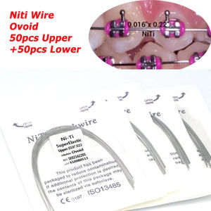 Appareils dentaires orthodontiques avancés à fil en niti activé par la chaleur pour les soins bucco-dentaires - Product Image 4