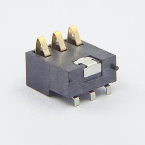 BC-75 серия 2,5 мм с 3-сторонним креплением под прямой пружинный разъем для аккумулятора для силовых приложений - Product Image 3