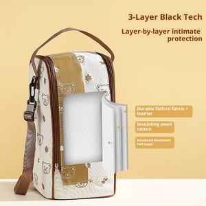 Mochila Térmica Personalizada Fengqian de Material <span class=keywords><strong>Oxford</strong></span>, con Cierre de Cremallera, Capacidad de 8L, Moderna y Sencilla, para Estudiantes - Product Image 3