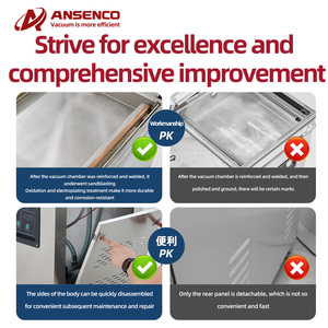 New Design Electric Single Chamber Vacuum Sealing Machine for Food & Meat Packaging with Foil and Pouch Options - Product Image 4