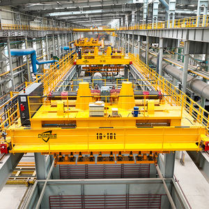 Grúa Puente Industrial Electromagnética de Viga Única 10+10T Altura de Elevación 6-40M Motor Bomba - Product Image 6