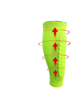 Pronto per la spedizione all'ingrosso regolabile di protezione del polpaccio di calcio manica di compressione <span class=keywords><strong>parastinchi</strong></span> da calcio protezioni - Product Image 5