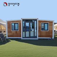 Offre Spéciale maison extensible de luxe de 20 pieds/40 pieds maison préfabriquée maison modulaire extensible cabine pliable