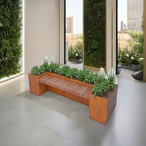 Người trồng thép corten Thời Tiết-một sự bổ sung vượt thời gian cho ốc đảo ngoài trời của bạn - Product Image 4