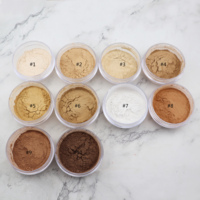 Poudre pressée, fard à joues, poudre libre, poudre fixatrice de maquillage, poudre fixatrice bronzante, marque privée