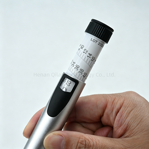 <span class=keywords><strong>Jeringa</strong></span> <span class=keywords><strong>de</strong></span> cartucho <span class=keywords><strong>de</strong></span> vidrio ajustable <span class=keywords><strong>de</strong></span> 3 ml con tapa a presión, tipo V2, reutilizable, <span class=keywords><strong>de</strong></span> metal azul, para polvo suelto <span class=keywords><strong>de</strong></span> 0-60 UI - Product Image 4