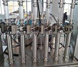 Máquina Llenadora de Botellas Automática KEFAI <span class=keywords><strong>para</strong></span> Líquidos Químicos de Limpieza Corrosivos y <span class=keywords><strong>Alcohol</strong></span>, de 20-5000 ml, con 2-8 Cabezales de Llenado Múltiple - Product Image 2