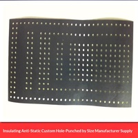 Fer à repasser pour ruban PTFE, antistatique, résistant aux hautes températures, adhésif silicone noir pour usage électronique