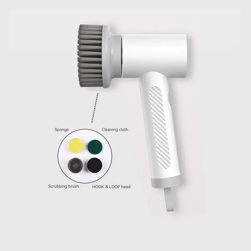USB перезаряжаемые кухонная щетка для мытья посуды раковина Очиститель Ванная комната Ванна Чистящая Щетка для скруббера зубная щетка электрическая щетка для чистки