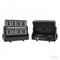 Nouvelle conception de projecteur à effets stroboscopiques à matrice LED RGBW 260W avec contrôle DMX512 et CRI 95 pour DJ, discothèque, fête, concert