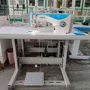 Pre-Owned Jack A3 Programmable Industrial <b>Sewing</b> Machine Single Needle Lock Stitch Auto Thread Trimmer Metal Components Motor - Product Image 1