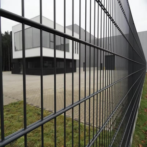 Valla de Alambre Doble 868 656 Galvanizada y Resistente a la Intemperie para Jardín, con Recubrimiento en Polvo, para Protección y Seguridad en Exteriores - Product Image 4
