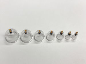 Cangkir Hijama steril sekali pakai 500, 7 ukuran campur perlengkapan terapi bekam drainase limfatik grosir ventuse cangkir sekali pakai - Product Image 6