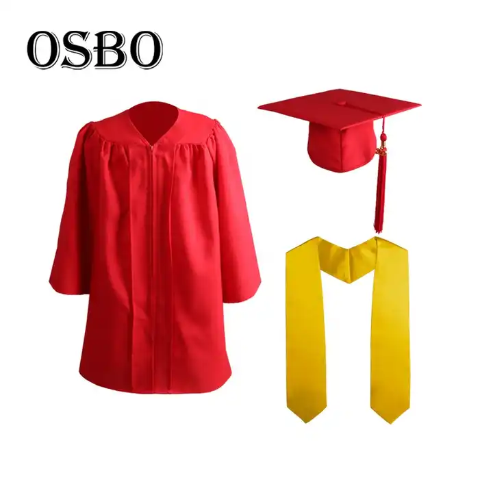 1 Set Boy Preschool Academic Dress Graduation Hat Children Gown Outfit  (Suitable 120cm Height) - Walmart.com