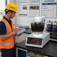 Automatic Emulsified Asphalt Demulsibility Test Mixer Demulsification Rate Tester AASHTO T59 for Laboratory Testing Equipment