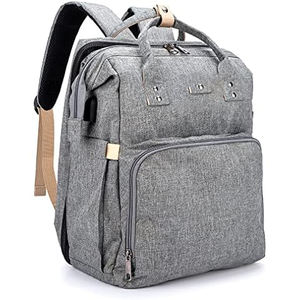 Échantillon gratuit Fabricant Sac à langer multifonctionnel à la mode personnalisé pour les mamans Grande capacité Sac à langer portable - Product Image 2