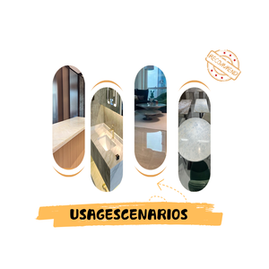 Kit de résine époxy à deux composants en cristal clair 3:1 auto-nivelant pour couche de finition de comptoir et peinture brillante de meubles - Product Image 6