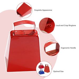 Promosyon ucuz özel spor oyunu gürültü üreticisi Cowbell Metal inek çan - Product Image 3