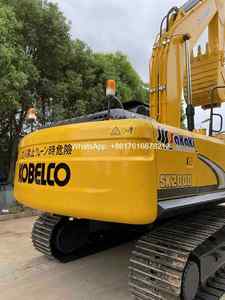 Excavatrice hydraulique d'occasion Kobelco SK200D SK200 de 20 tonnes d'origine japonaise, en bon état de fonctionnement - Product Image 4