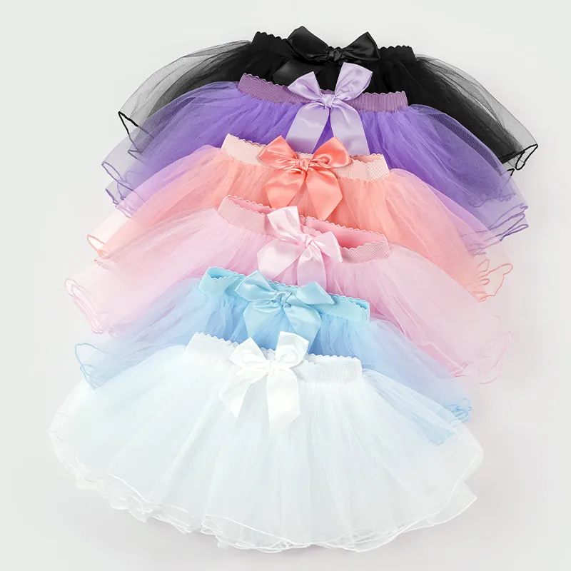 Kinderen Ballet Tule Rokken Meisjes Tutu Jurk 4 Lagen Tutu Rok