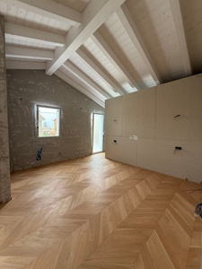 <span class=keywords><strong>Parquet</strong></span> en bois de chêne européen haut de gamme, stratifié 14 mm, chevron, qualité AB, <span class=keywords><strong>pour</strong></span> cuisine - Product Image 5