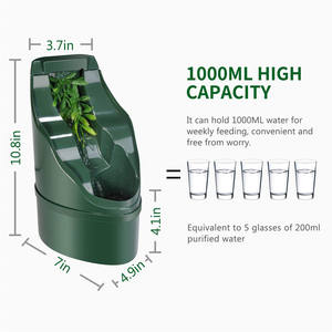 Новейший дозатор воды для рептилий, чаша-капельница для питьевой воды для амфибий, насекомых, медный дракон - Product Image 2