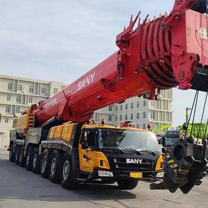 Grue mobile tout-terrain SANY SAC6000T8 de 600 tonnes, modèle 2017, d'occasion, avec pompe à moteur - Product Image 1