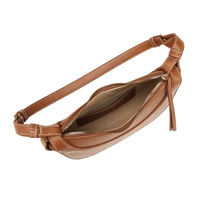 Sacs à Main de Luxe en Cuir Véritable pour Femmes, Sacs en Forme de Selle Demi-Lune ou Croissant, Sacs Portés Épaule ou Bandoulière avec Logo