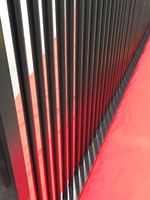 Grand panneau de sécurité solide en alliage d'aluminium, paravent de clôture, volet roulant, cour publique