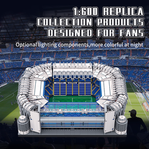 Modelo de Juguete del Estadio Santiago Bernabéu a Escala 1/600, Bloques de Construcción Educativos para Armar - Product Image 2