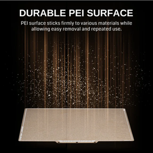 Plaque WonderMaker ZR PEI en acier à ressort 300*300mm texturée magnétique flexible pour lit chauffant, haute planéité, imprimante 3D, garantie 1 an - Product Image 2