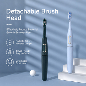 Electric <strong>Toothbrush</strong> with <strong>Battery</strong> Operated Slim Factory Direct Sale <strong>Toothbrush</strong> Easy Use Hot Selling <strong>UK</strong> Blister Card Packing - Product Image 2