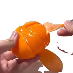 Jouet créatif anti-stress à rebond lent en forme de grande écorce d'orange à presser – La solution amusante pour soulager le stress - Product Image 1