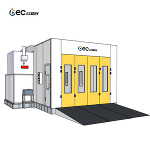 Cabine de peinture de qualité avec chauffage électrique/diesel/gaz Four de peinture en aérosol à haute efficacité <span class=keywords><strong>Environnement</strong></span> sans poussière pour four à peinture - Product Image 6
