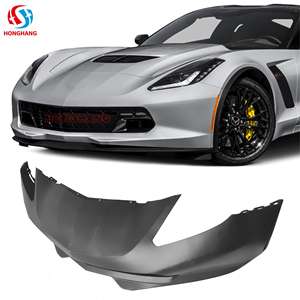 Honghang <strong>Car</strong> <strong>Accessories</strong> Upgrade Conversion Body Kit Z06 Front Bumper for Chevrolet Corvette C7 2014-2019 - Product Image 1