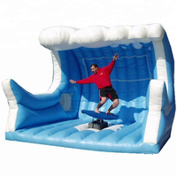 Simulateur de surf gonflable WINSUN Wave planche de surf gonflable mécanique jeux de rodéo gonflables pour la location