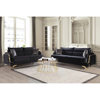 Vente en gros ensemble de canapés Gloria meubles modernes de luxe style italien best-seller ensembles de canapés de salon ensemble de canapés de luxe pour la maison villa