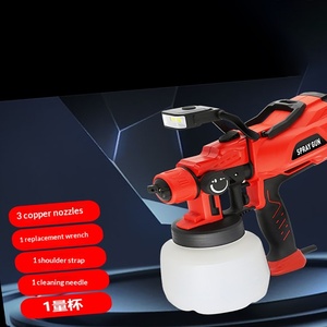 <span class=keywords><strong>Pistola</strong></span> <span class=keywords><strong>de</strong></span> Pulverización Eléctrica LED Multifuncional AKX-46, Portátil, con Boquilla Desmontable, Alta Presión, Atomización, Esterilización - Product Image 1