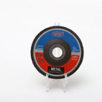 Disque à lamelles WGW 5 pouces 125 mm Anneau métallique 80 #   Disque de meulage sûr pour la soudure des métaux, destiné aux coupeurs de métaux