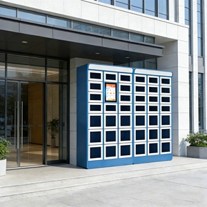 <span class=keywords><strong>Casier</strong></span> intelligent en acier avec chauffage et désinfection à température constante, armoire de stockage et de livraison en libre-service pour plats à emporter - Product Image 3
