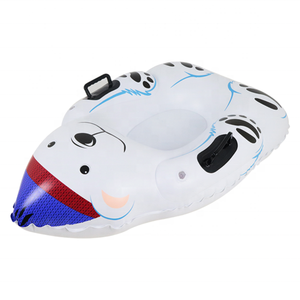 Tube à neige gonflable pour le plaisir hivernal, tubes de traîneau robustes, traîneaux à neige gonflables résistants pour enfants et adultes - Product Image 4