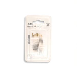 Aghi da cucito Ilan 10 pezzi placcati in oro per cucito a mano - Product Image 2