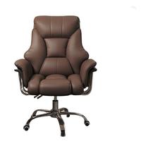 Chaise de bureau ergonomique pour usage domestique confortable pour une longue séance pour la diffusion en direct Design moderne avec dossier en tissu de mousse