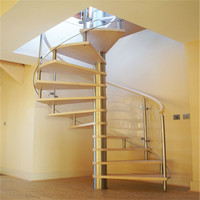 Prix des escaliers en colimaçon d'intérieur Ace House / Conception d'escalier extérieur avec marches en tôle à carreaux